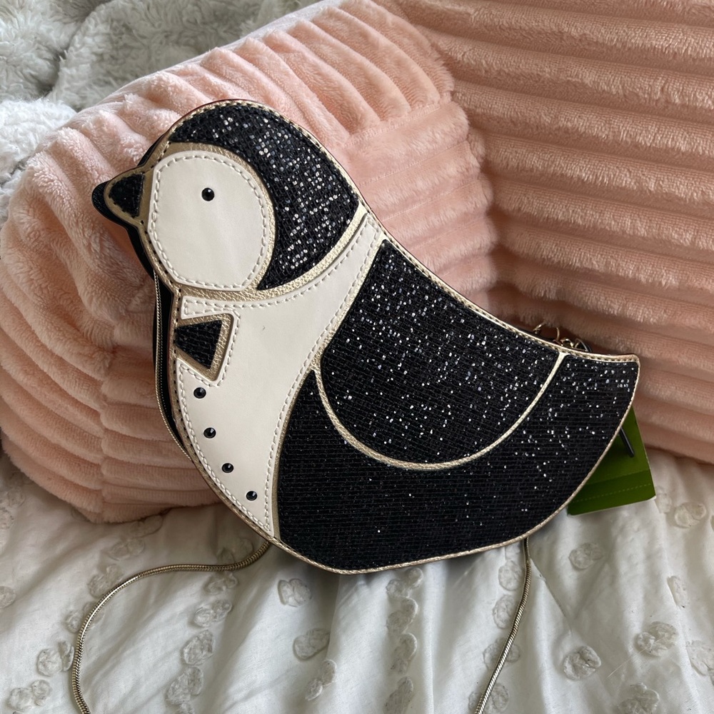 NWT Kate Spade Clifton Lane Penguin Purse